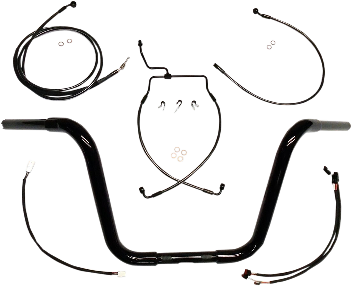 1-1/4" Caliber Handlebar Installation Kit — Installation Kit/Bagger undefined