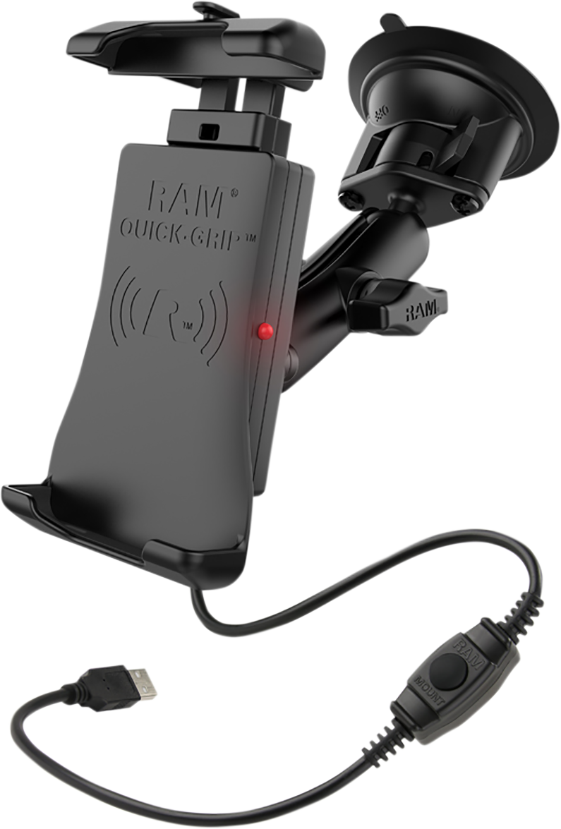 RAM MOUNTS Quick-Grip™ Waterproof Wireless Charging Mount