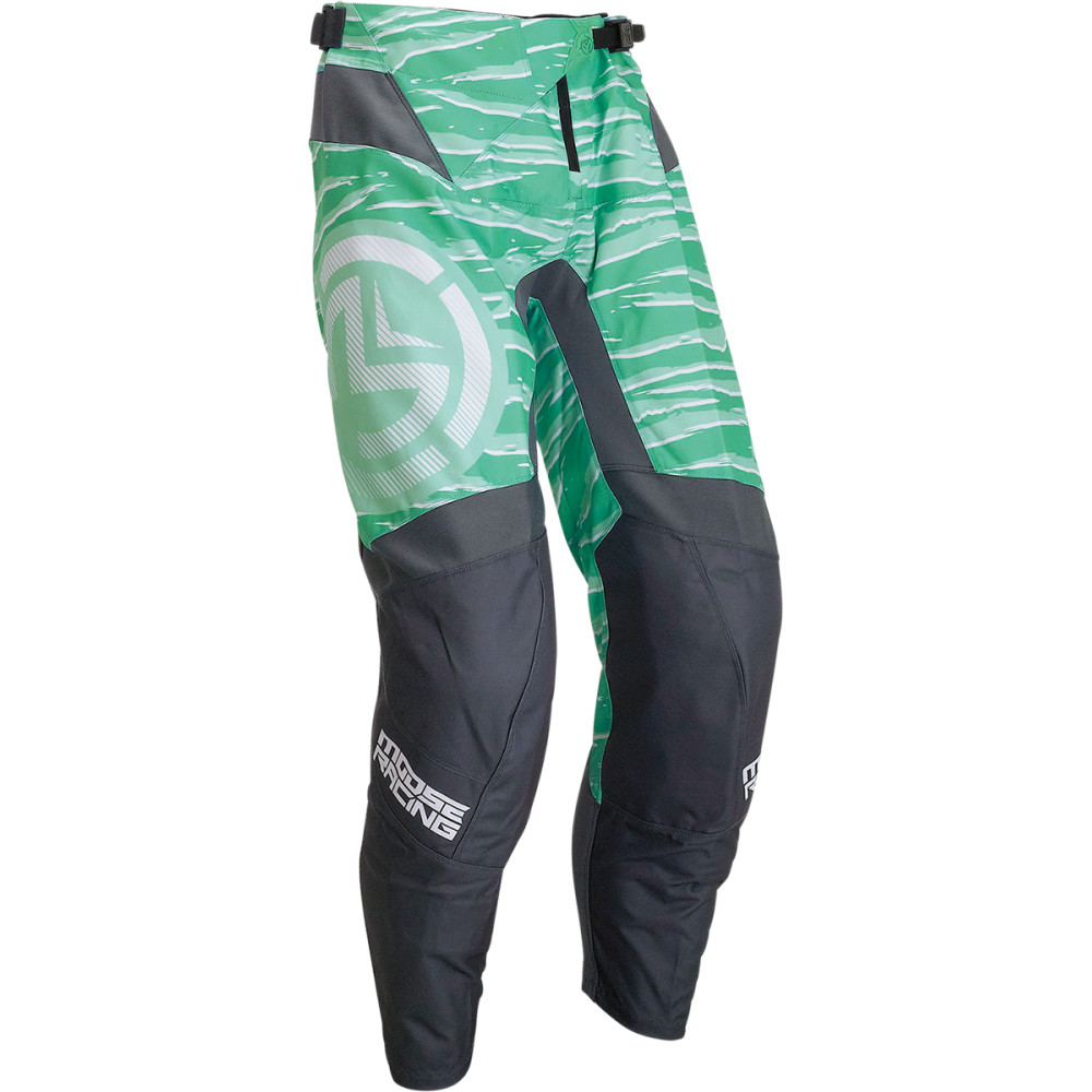 Moose Racing Qualifier Pants - Teal/Gray | Waist Size 34