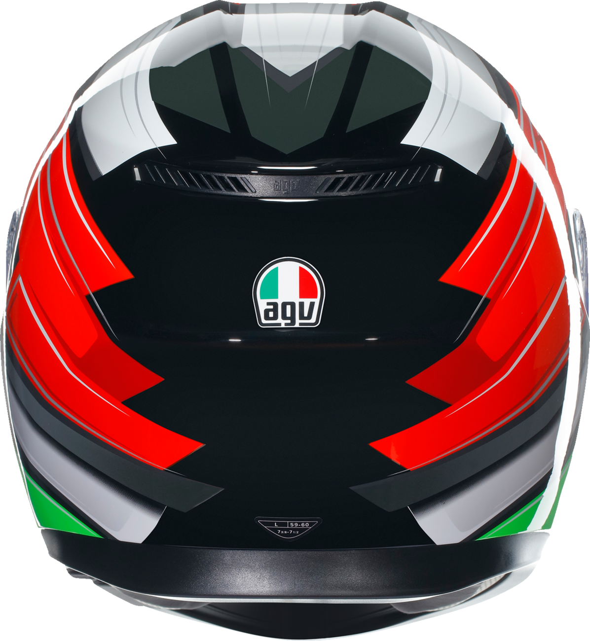 K3 Helmet - Wing - Black/Italy - 2XL
