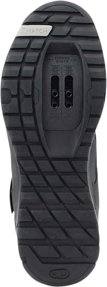 Mallet Enduro Speed Lace Clip-In Shoes - Black/Silver - US 14