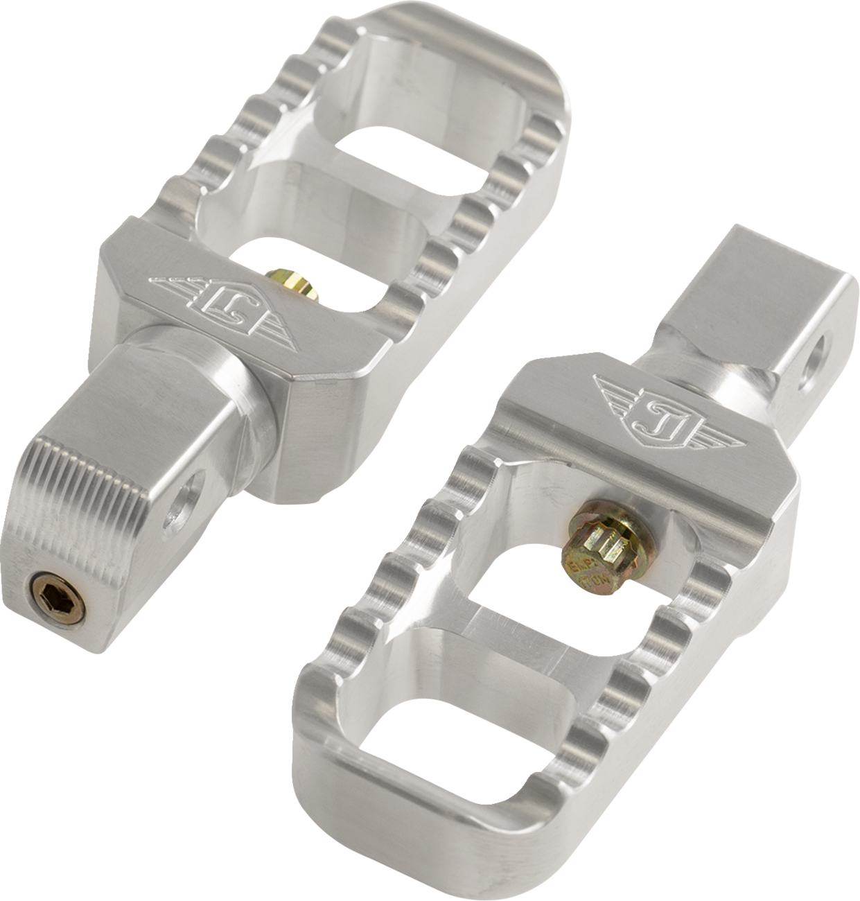 JOKER MACHINE Serrated Stubby Footpegs