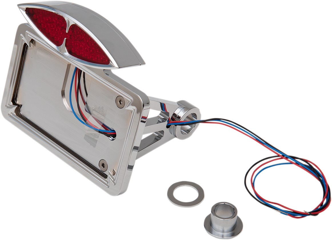 Side-Mount Deco Taillight with License Plate Mount undefined