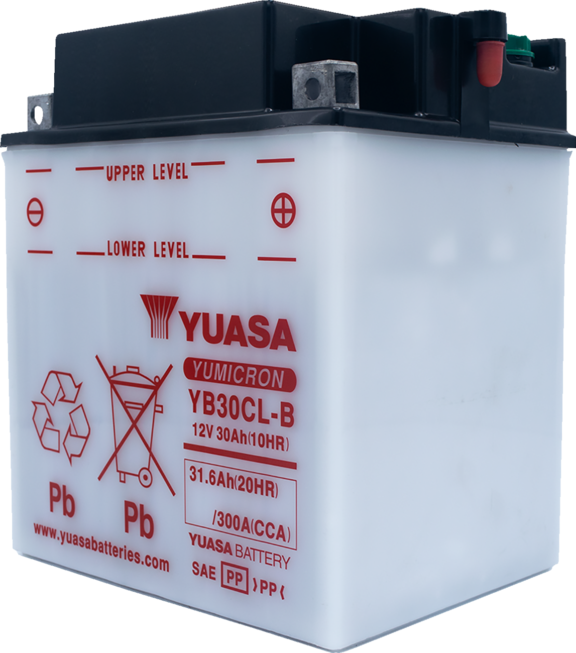 YUASA Conventional Battery — 12 V