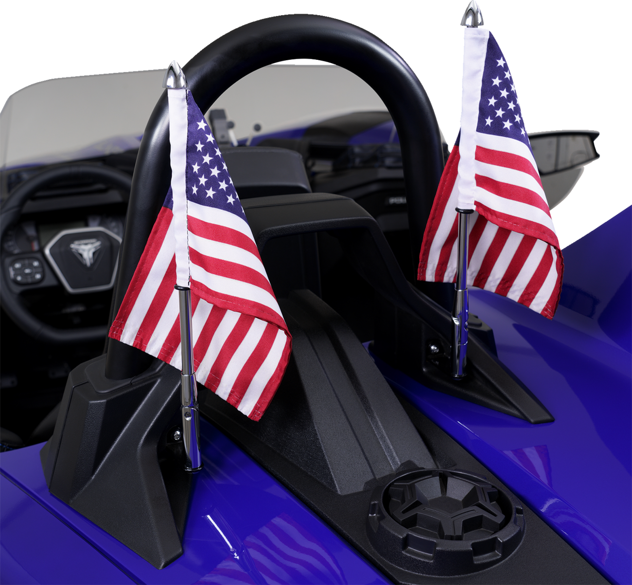 SHOW CHROME Flag Pole for Slingshot