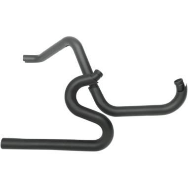 EXHAUST D BCK BLK 09 FLHT