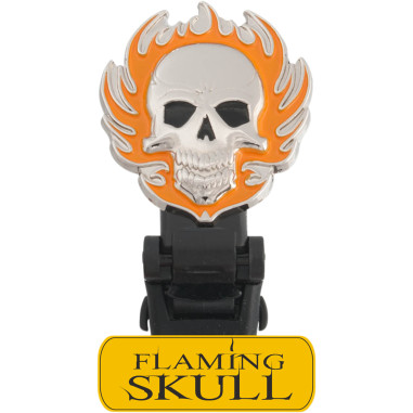 CLIP BOOT STRAP SKULL