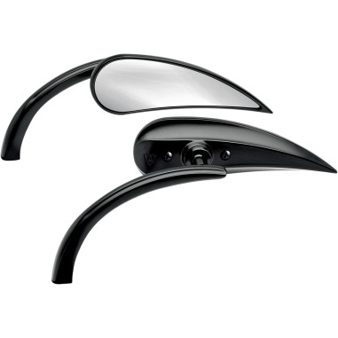 MIRROR RAD2 TDROP BLK L