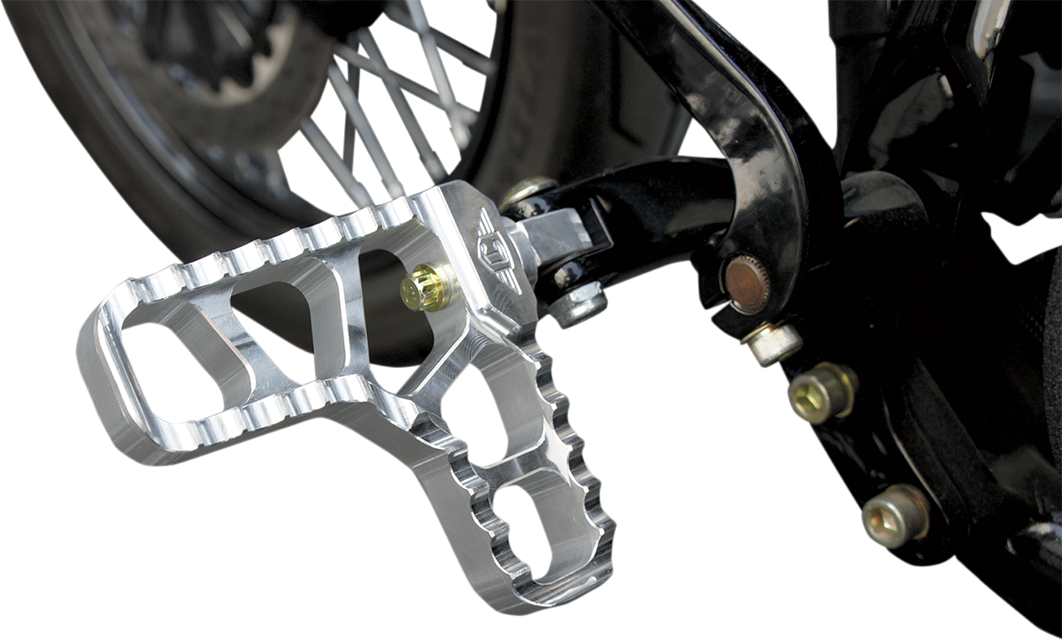 JOKER MACHINE Adjustable Serrated Billet Footpegs