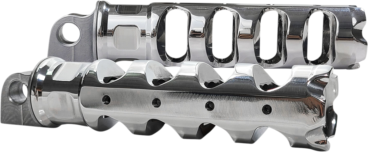 ACCUTRONIX Muzzle Brake Folding Footpegs