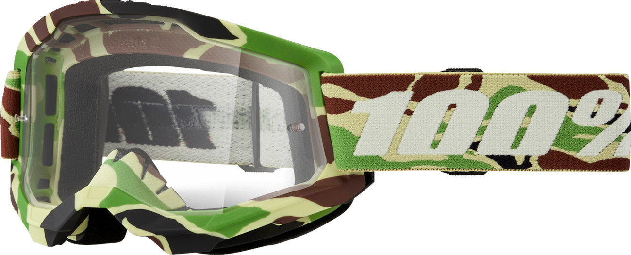 Strata 2 Goggle - War Camo - Clear