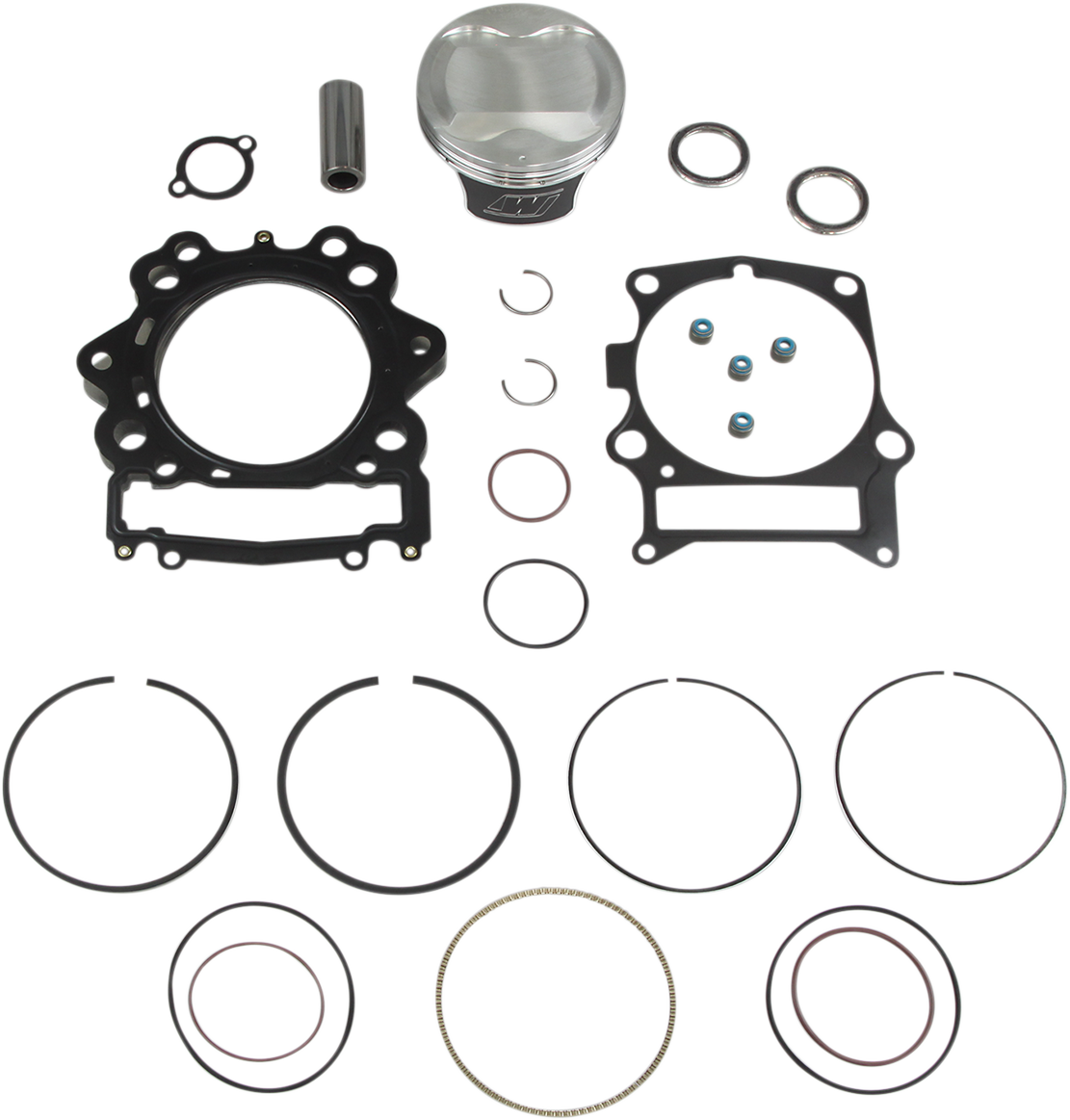 WISECO High-Performance Piston Kit with Gaskets for 4-Stroke