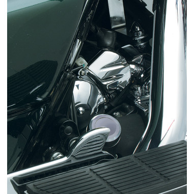 CHROME SOLENOID END COVER