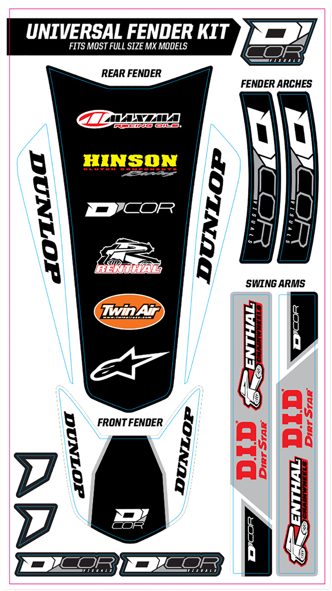 D'COR VISUALS Universal Trim Kit