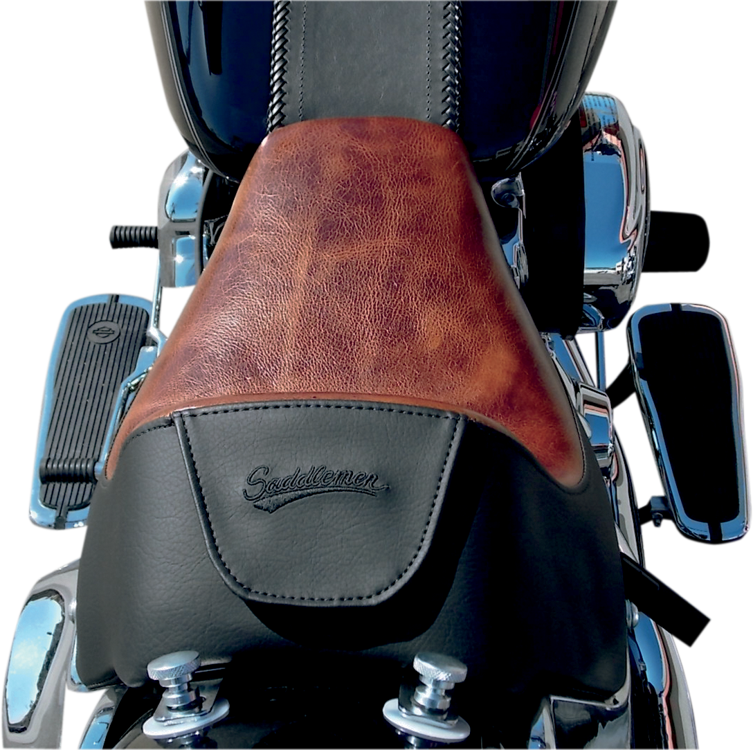 SADDLEMEN Renegade™ Lariat Leather Solo Seat