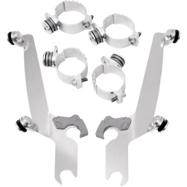 NO-TOOL TRIGGER-LOCK MOUNT KITS FOR MEMPHIS SHADES FATS/SLIM AND SPORTSHIELD WINDSHIELDS