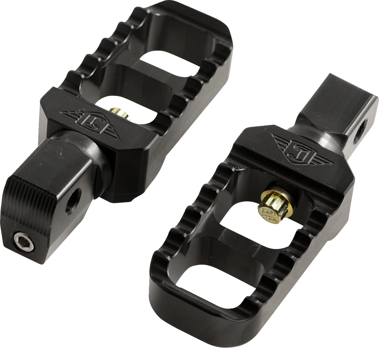 JOKER MACHINE Serrated Stubby Footpegs
