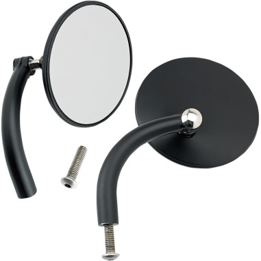 MIRRORS ROUND HD BLK PR