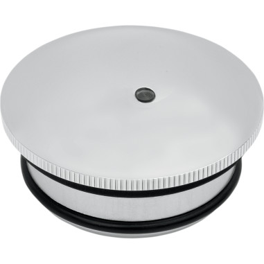 LOW PROFILE GAS FILLER AND FUEL LEVEL CAPS