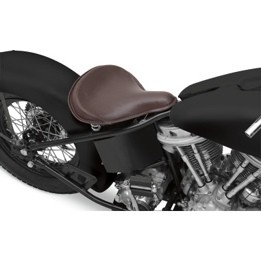 SEAT SOLO LG LEATHER BRN