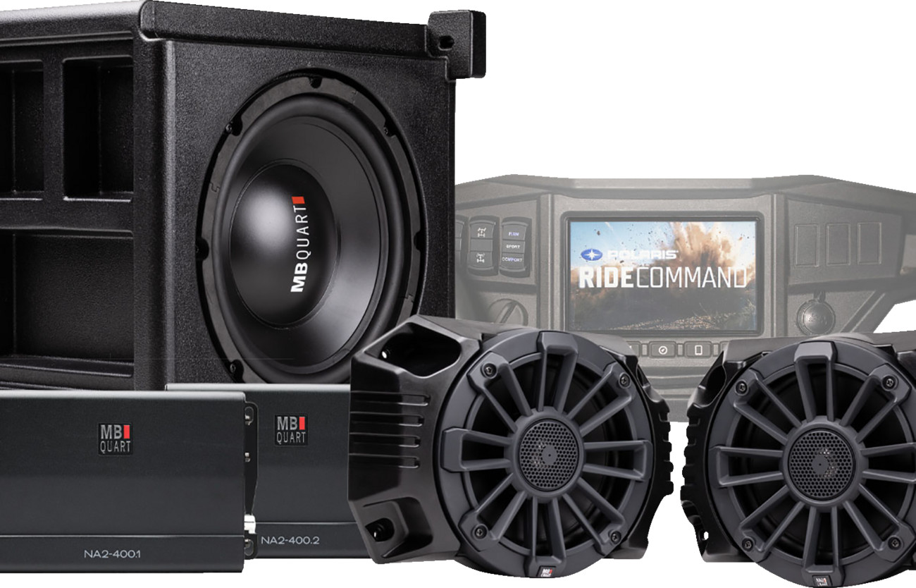 MB QUART Stage 3 Tuned Audio System for Ride Command