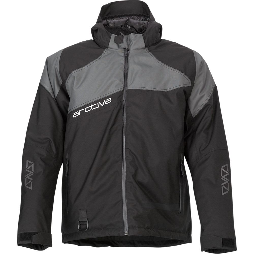 Arctiva Pivot 5 Hooded Jacket Black Gray Small eBay
