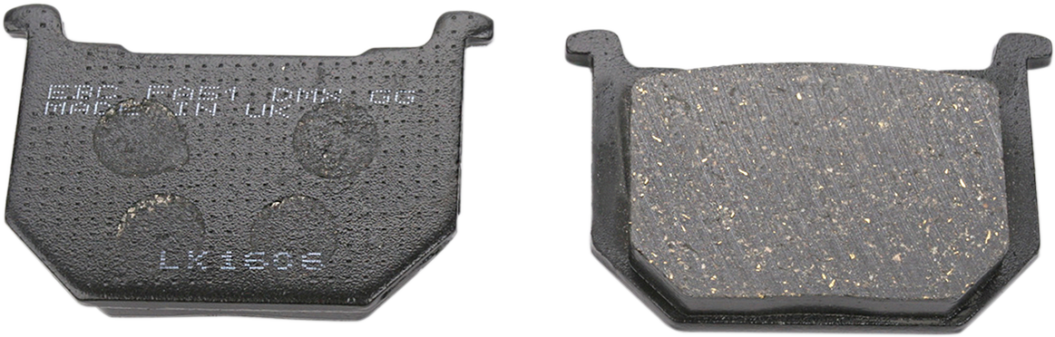 Organic Base "FA" Brake Pads undefined