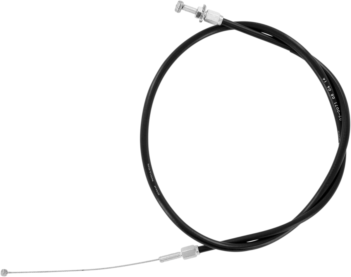 Black Vinyl Throttle Cable undefined