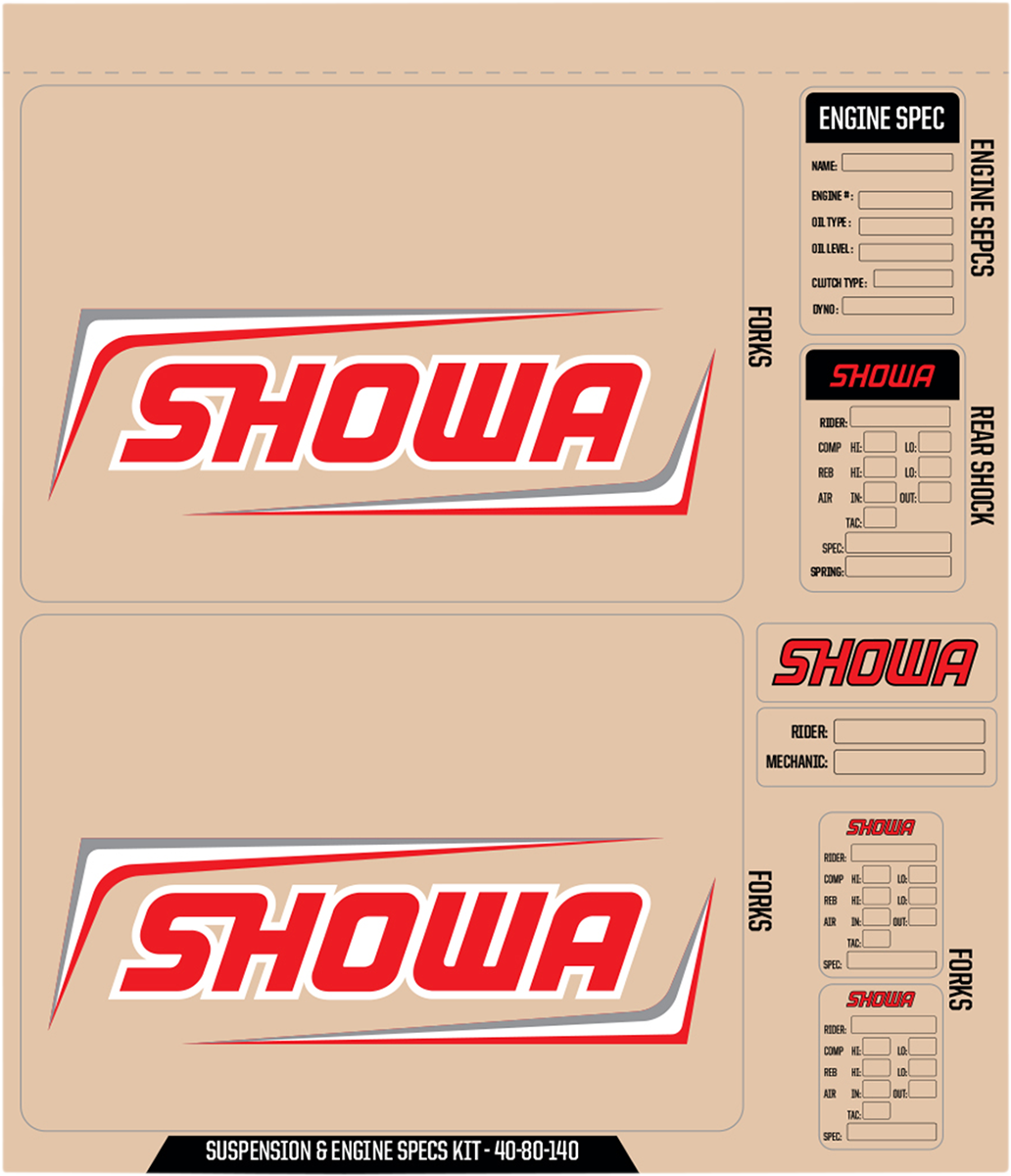 Suspension and Specs Graphic Kit undefined