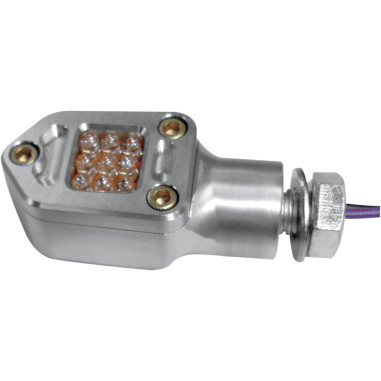 LED SQUARE MRKR LITE CLR