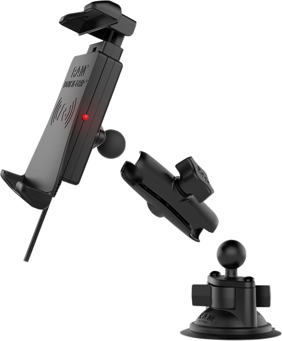 RAM MOUNTS Quick-Grip™ Waterproof Wireless Charging Mount