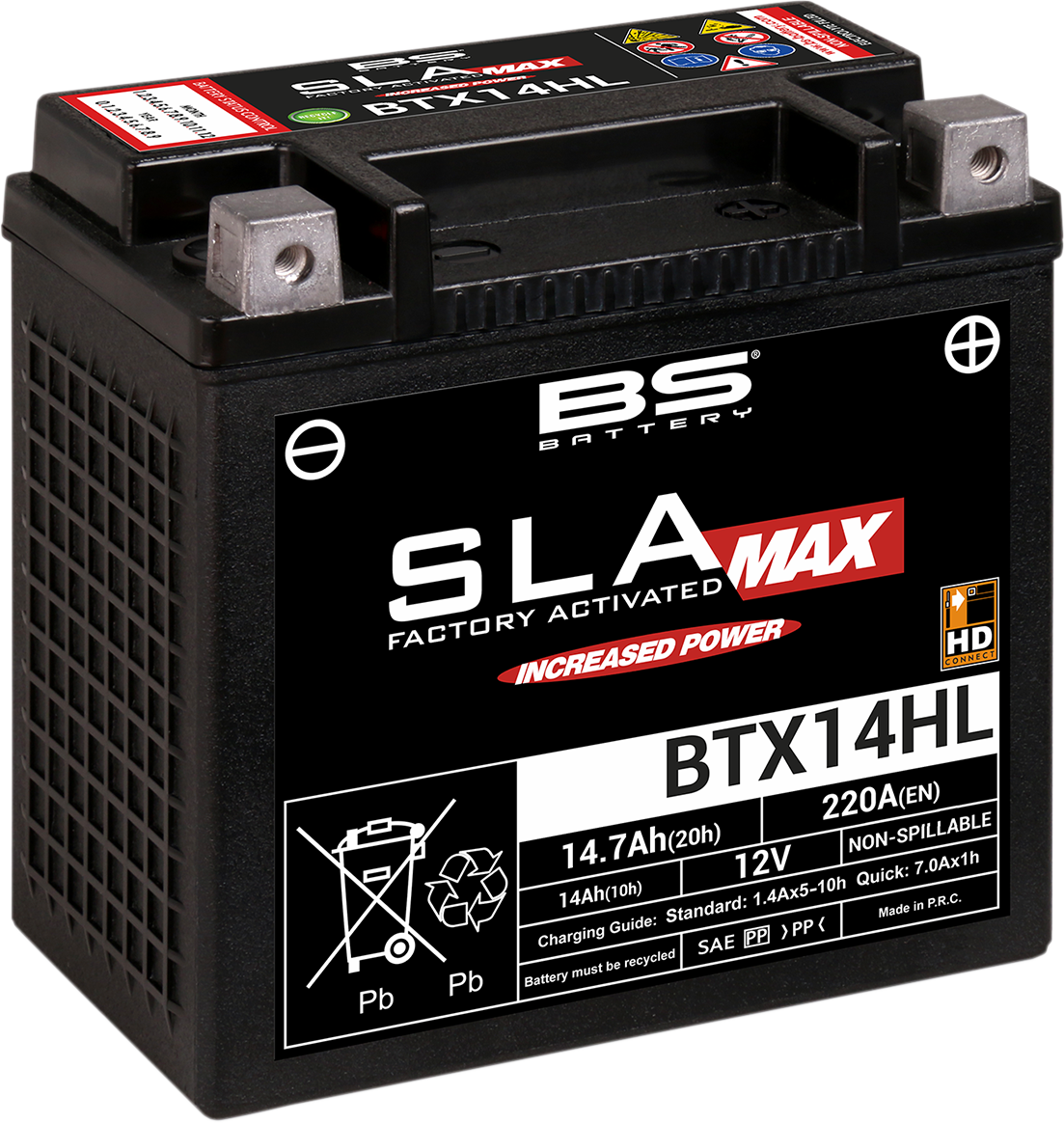 SLA MAX Factory- Activated AGM Maintenance-Free Battery undefined