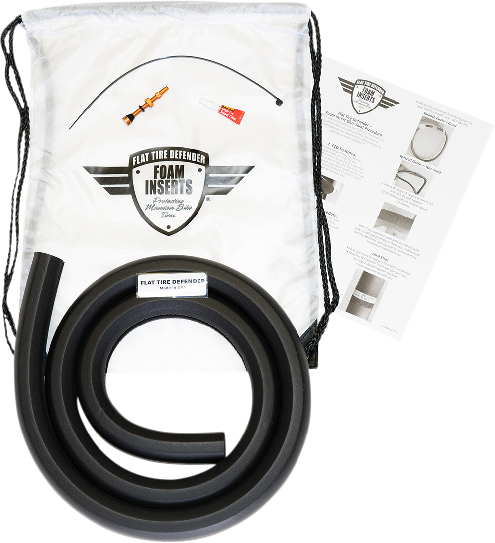 FLAT TIRE DEFENDER FTD II Foam Tire Inserts for Tubeless Tires