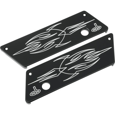 SADDLEBAG LATCH COVERS