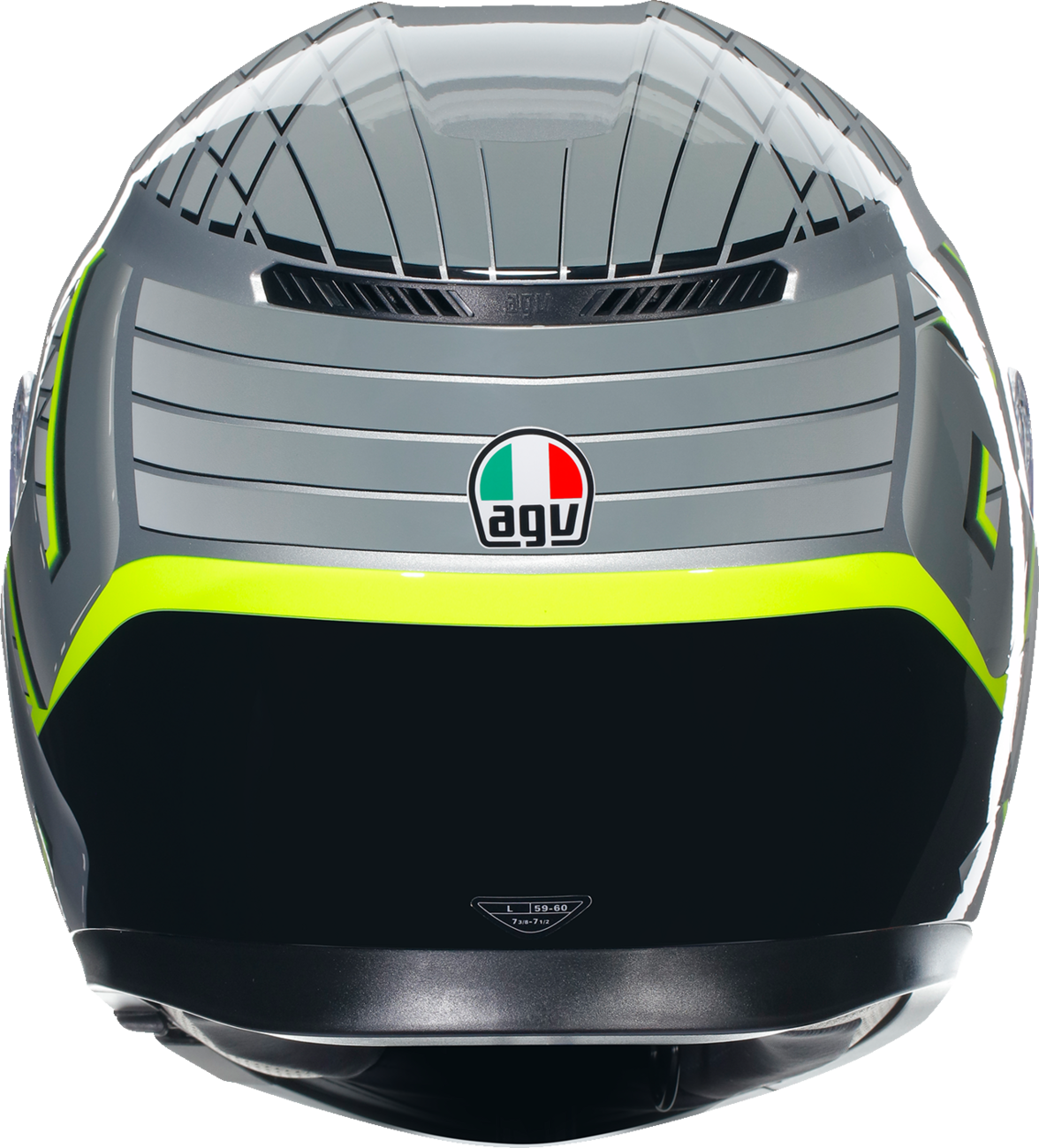 K3 Helmet - Fortify - Gray/Black/Yellow Fluo - 2XL