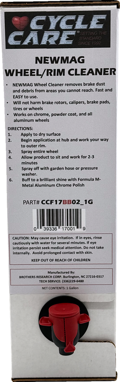 CYCLE CARE FORMULAS NewMag™ Wheel Cleaner