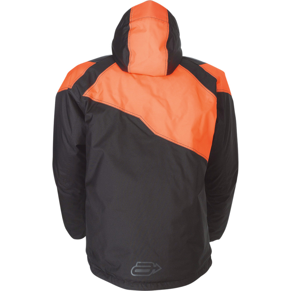Arctiva Pivot 5 Hooded Jacket - Black/Orange | Large