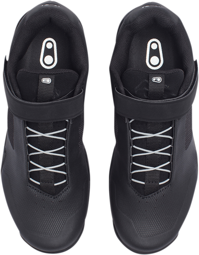 Mallet Enduro Speed Lace Clip-In Shoes - Black/Silver - US 14