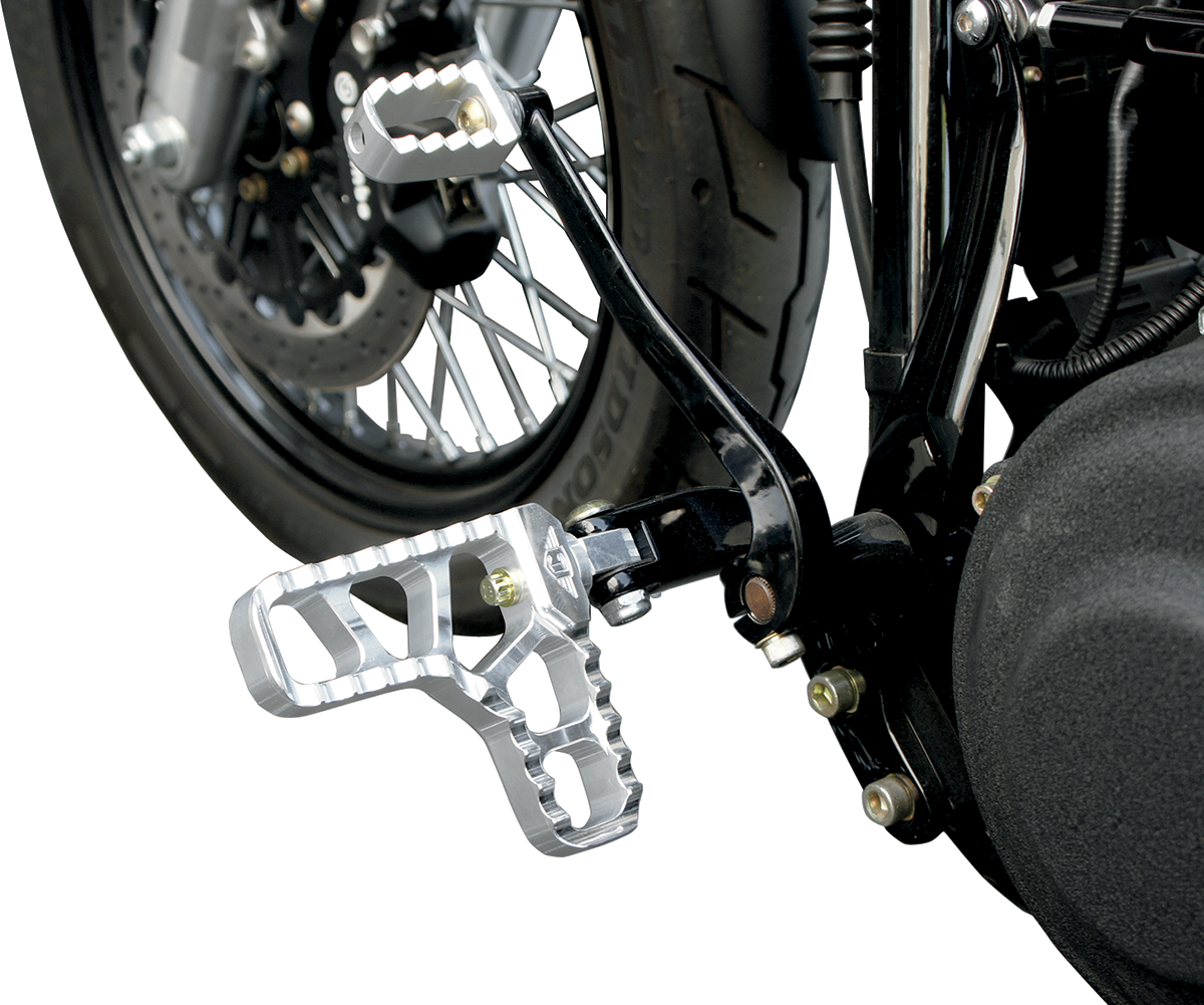 JOKER MACHINE Adjustable Serrated Billet Footpegs