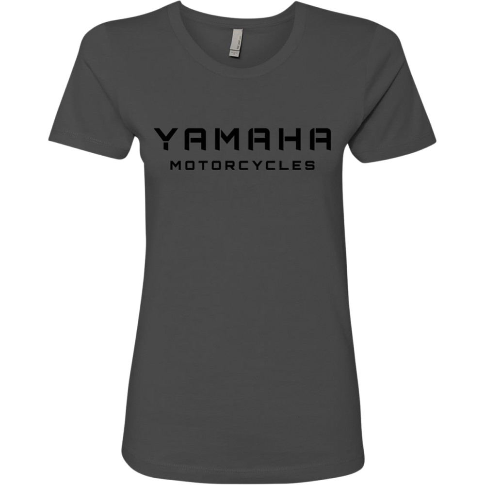 Yamaha Apparel Women's Yamaha Motorcycles T-Shirt - Charcoal Black | Medium - Picture 1 of 1