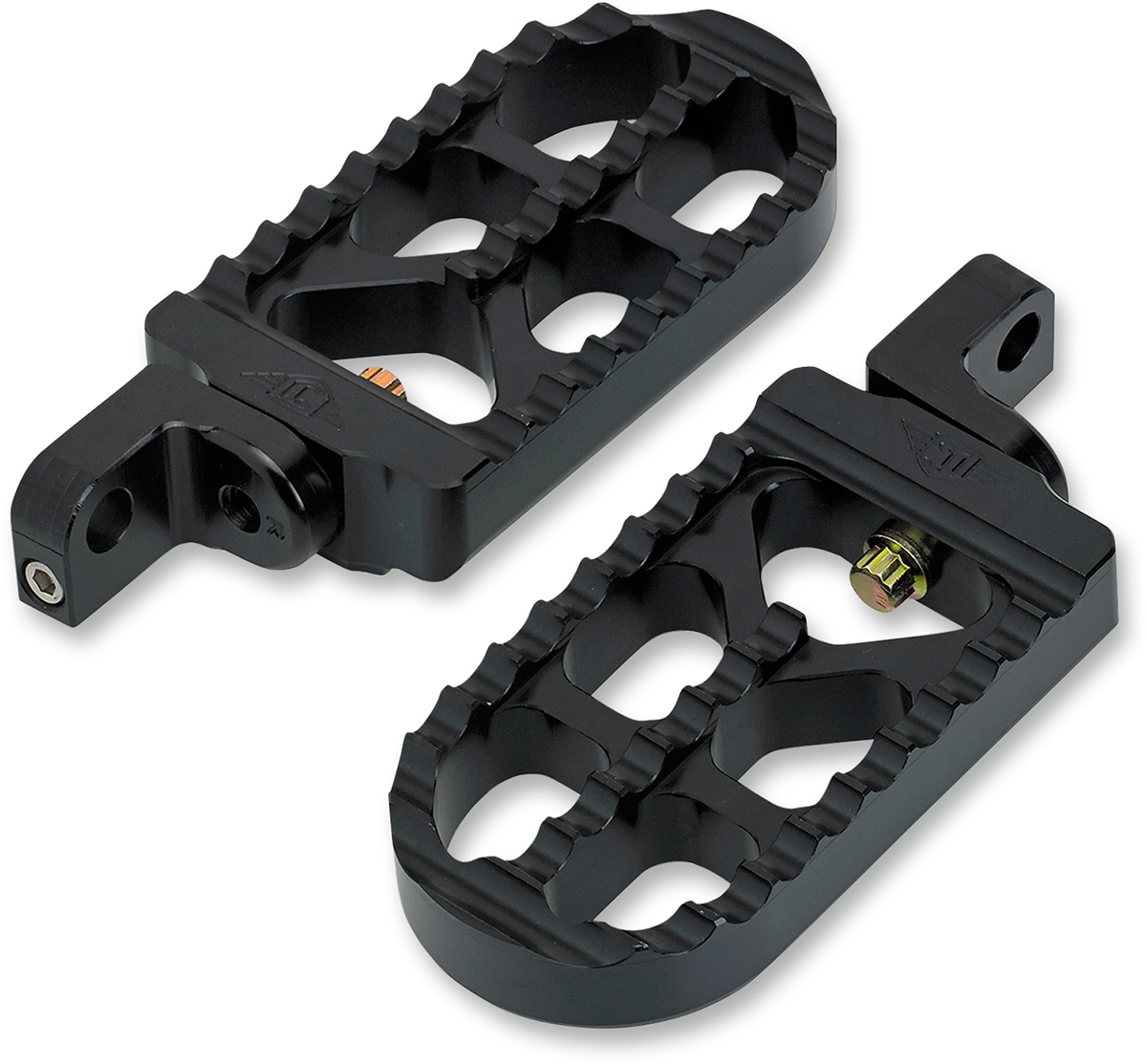 JOKER MACHINE Adjustable Serrated Billet Footpegs