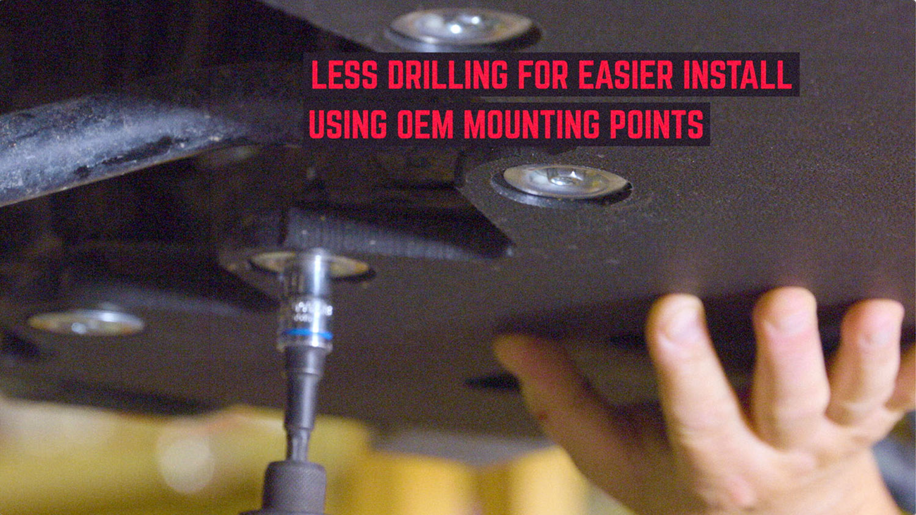 SEIZMIK Skid Plate W/ Tree Kickers UHMW