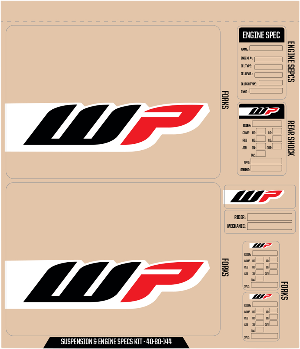 Suspension and Specs Graphic Kit undefined