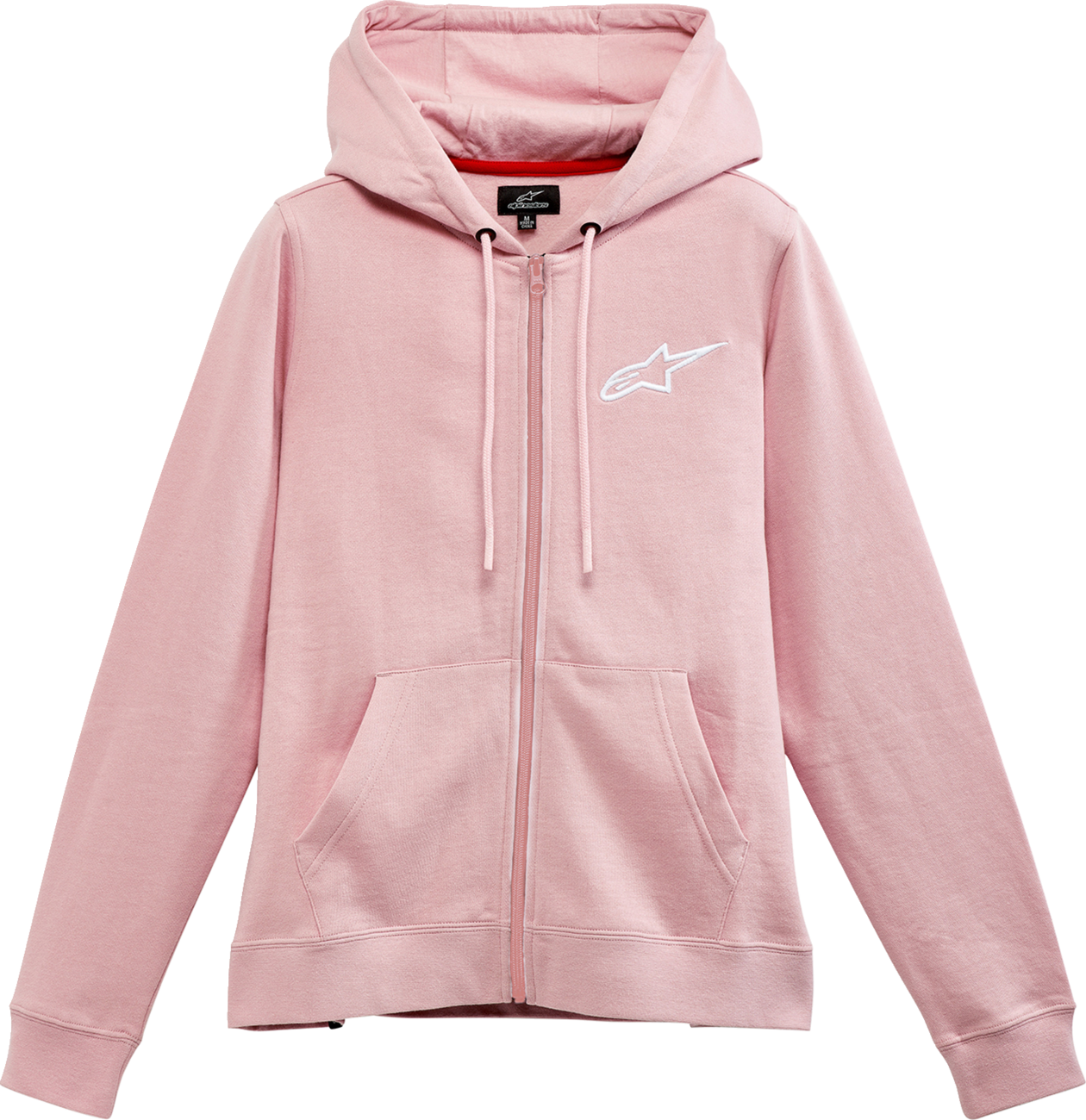 White ALPINESTARS Women's Ageless Zip Hoodie