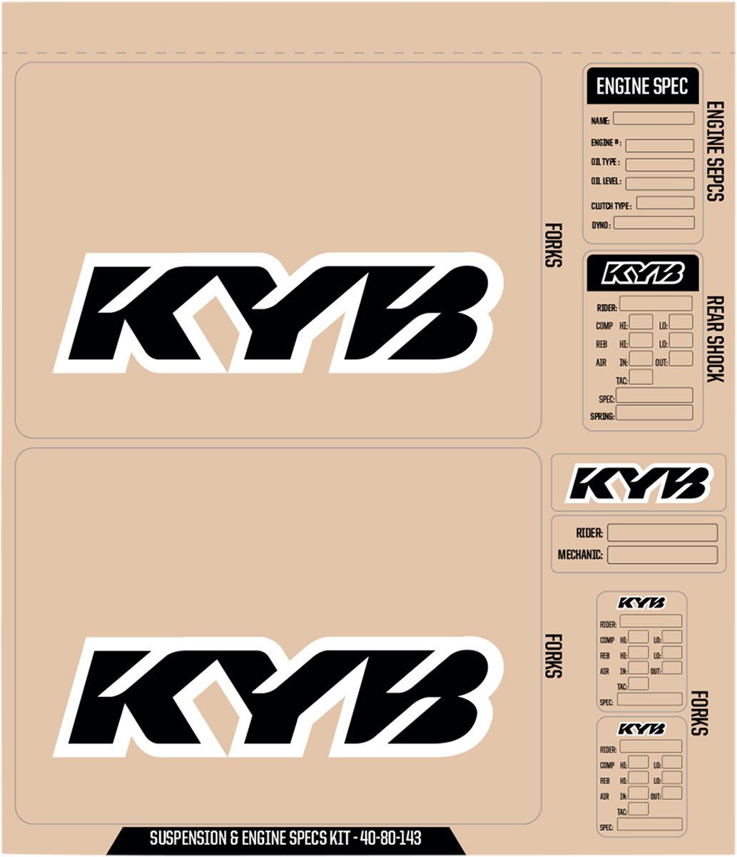 Suspension and Specs Graphic Kit undefined