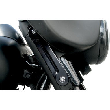 LIGHT FRONT FLHX SMK BLK