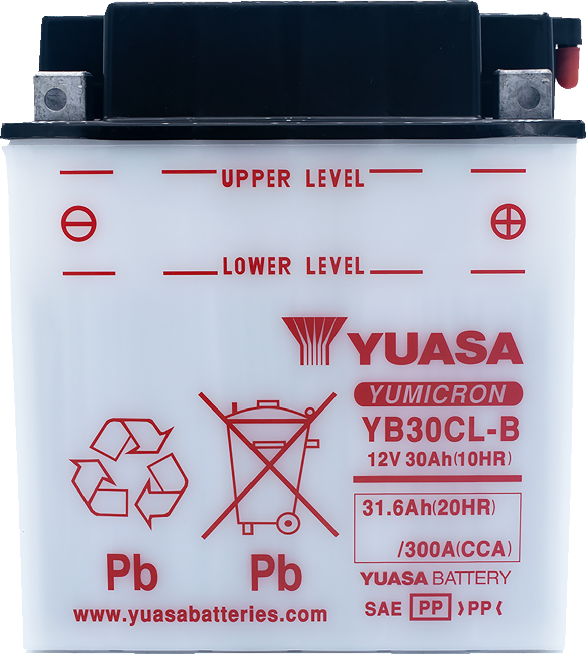 YUASA Conventional Battery — 12 V