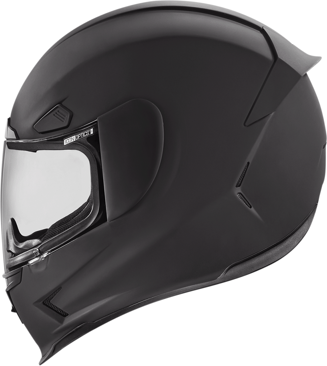 Icon Black Airframe Pro Rubatone Full Face Motorcycle Street Racing