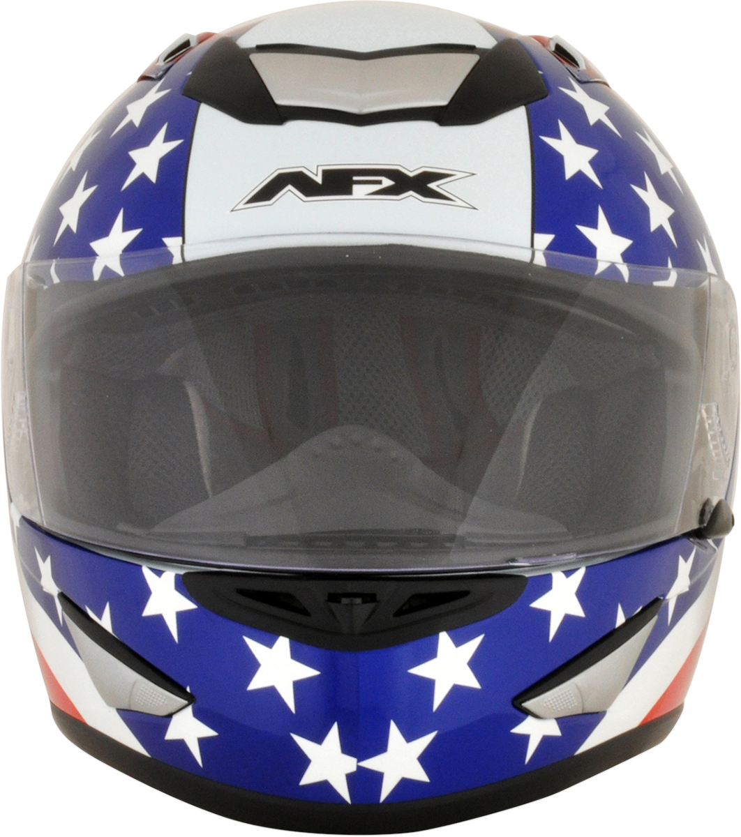 Download AFX Unisex White Motorcycle American Flag Riding Street ...