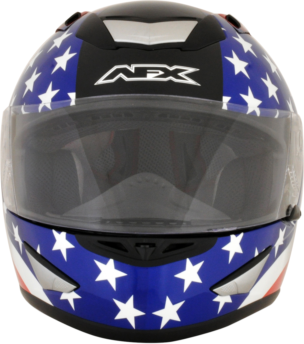 Download AFX Unisex Black Motorcycle American Flag Full Face Riding ...